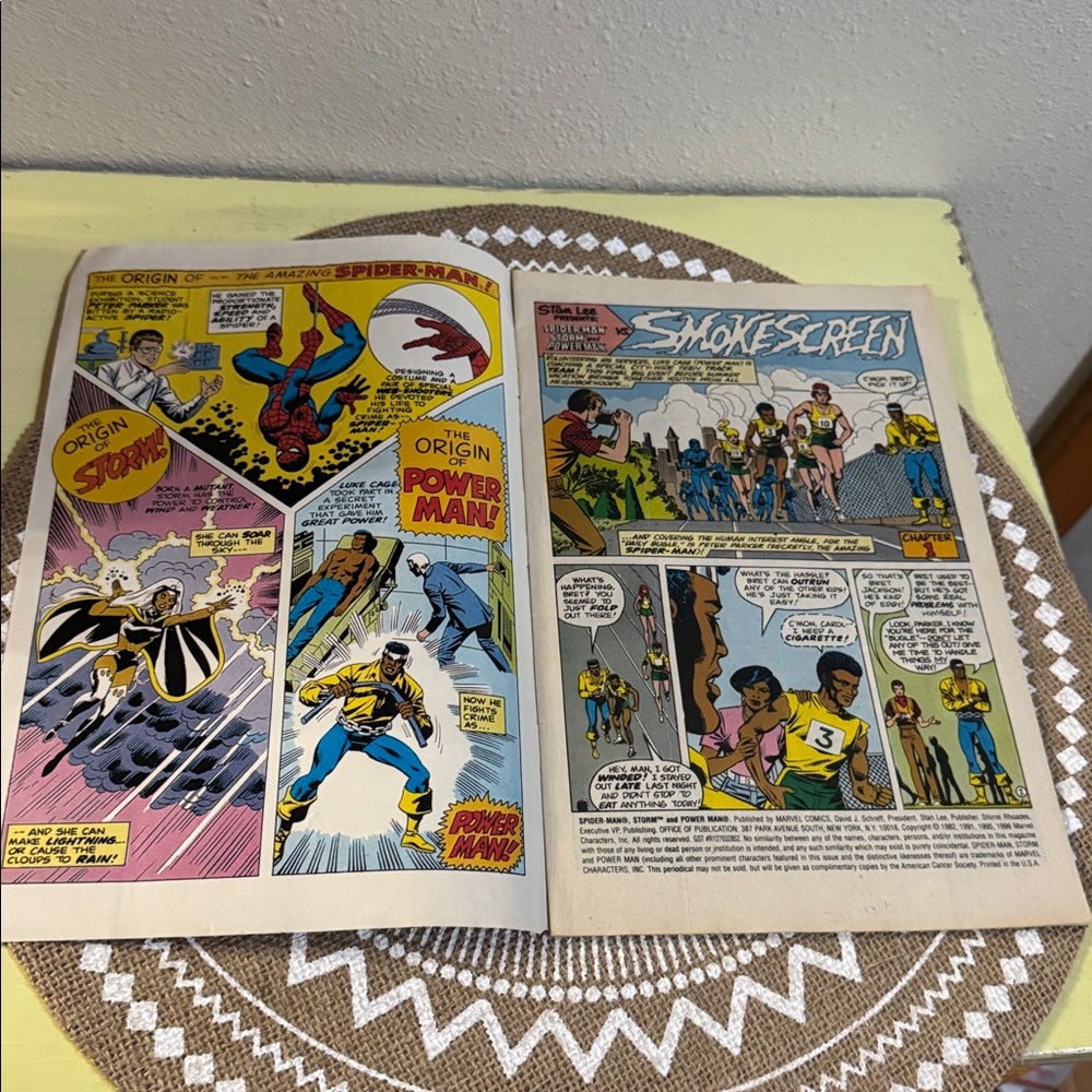 Vintage Spider-Man Marvel Cancer Society Comic - Picture 3 of 7